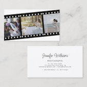 Fotografie Aangepaste foto Modern Unieke Visitekaartje (Voorkant / Achterkant)