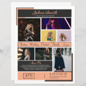 Fotografie brochure Sjabloon (Voorkant / Achterkant)