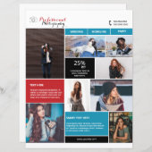 Fotografie brochure Sjabloon (Voorkant / Achterkant)