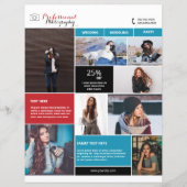 Fotografie brochure Sjabloon (Voorkant)