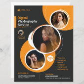 Fotografie brochure Sjabloon (Voorkant / Achterkant)