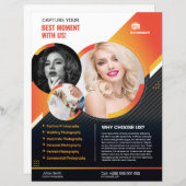 Fotografie brochure Sjabloon (Voorkant / Achterkant)