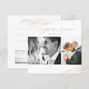 Fotografie Cadeaubon Sjabloon Kaart