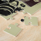 fotografie camera fotograaf in nood legpuzzel (Zijkant)