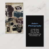 fotografie camera fotograaf in nood visitekaartje (Voorkant / Achterkant)