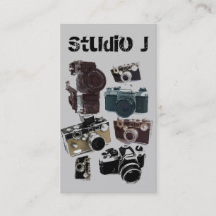 fotografie camera fotograaf in nood visitekaartje