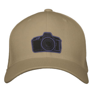 Fotografie Camera Geborduurde Hoed Pet