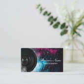 Fotografie camera Rain Bokeh Visitekaartje (Staand voorkant)