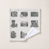 fotografie camera's bad handdoek (Wasdoekje)