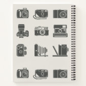  fotografie camera's notitieboek (Achterkant)