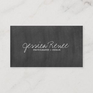 Fotografie   Chalboard Visitekaartje