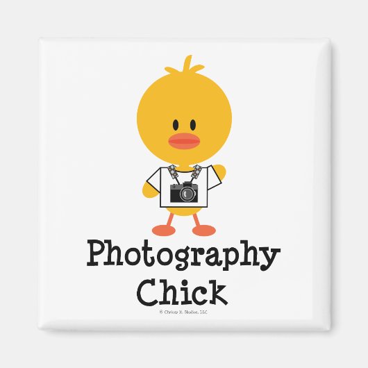 Fotografie Chick Magnet Magneet (Voorkant)