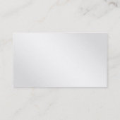 Fotografie Cutout - White Visitekaartje (Achterkant)