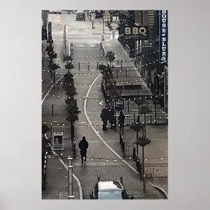 Fotografie "East 4th Street Morning" Poster
