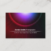 Fotografie Euro-Visitekaartje Visitekaartje (Achterkant)