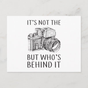 Fotografie Fotograaf Camera Grappig geschenk idee Briefkaart