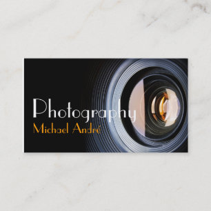 Fotografie Fotograaf Camera Lens Visitekaartje
