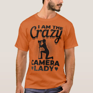 Fotografie Fotograaf Dames ik ben de gekke klap T-shirt