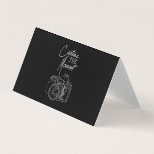 Fotografie fotograaf voor fotografie van het momen visitekaartjes