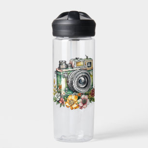 Fotografie Grafiek en Quote camera Waterfles