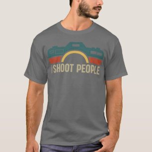 Fotografie Ik Fotografeer Mensen Grappige Fotograa T-shirt
