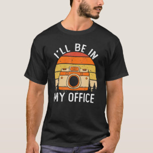 Fotografie in mijn Kantoor Fotograaf T-shirt