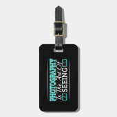 Fotografie is de kunst van het zien - Mindset Quot Bagagelabel (Voorkant verticaal)