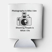 Fotografie is wie ik ben blikjeskoeler (Voorkant)