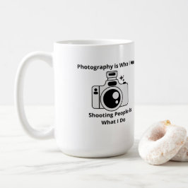 Fotografie is wie ik ben op een koffiemok