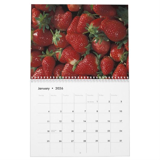 Fotografie-kalender van de landbouwer kalender (Jan 2026)