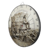 Fotografie Kar van Roger Fenton Fotorealisme Dartbord (Voorkant Rechts)