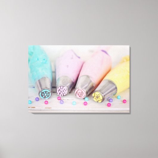 Fotografie met gekleurde afsluiter canvas afdruk (Voorkant)