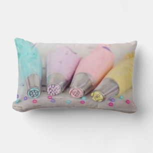 Fotografie met gekleurde afsluiter kussen