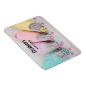 Fotografie met gekleurde afsluiter magneet (Rechterzijde)