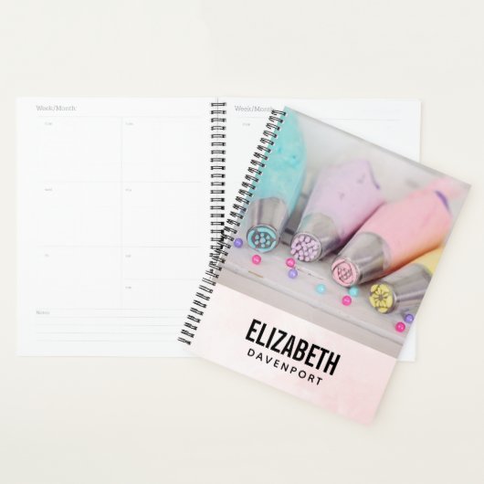 Fotografie met gekleurde afsluiter planner (Display)