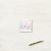 Fotografie met gekleurde afsluiter post-it® notes (Op bureau)