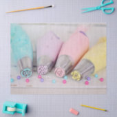 Fotografie met gekleurde afsluiter tissuepapier (Craft)