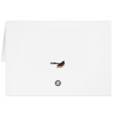 Fotografie met ruby-Throated Hummingbird (Achterkant Horizontaal)