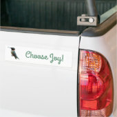Fotografie met ruby-Throated Hummingbird Bumpersticker (Op Truck)