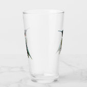 Fotografie met ruby-Throated Hummingbird Glas (Rechts)