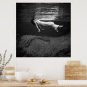 Fotografie onder water Mode Poster (Keuken)