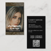 fotografie & ontwerp Foto QR Code Visitekaartje (Voorkant / Achterkant)