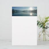 Fotografie over College Fjord Alaska Briefpapier (Staand voorkant)