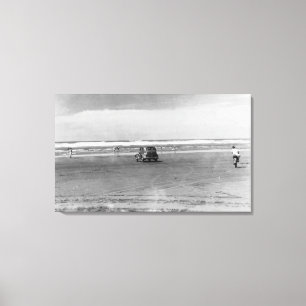 Fotografie Pacifische oceaanstrand Canvas Afdruk