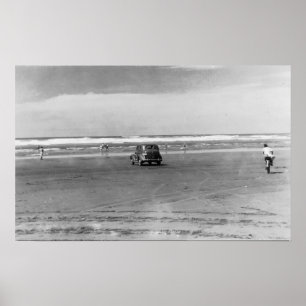 Fotografie Pacifische oceaanstrand Poster