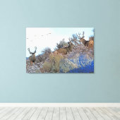 Fotografie photoshop kunst canvas afdruk (Insitu (Houten vloer))