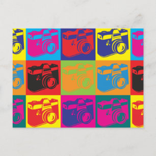 Fotografie Pop Art Briefkaart