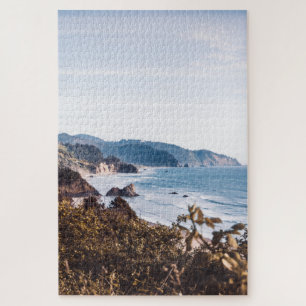 Fotografie Poste oregon Coast Ocean and Mountains Legpuzzel