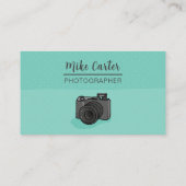 Fotografie Professionele camera QR-code Visitekaartje (Achterkant)