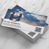 Fotografie QR Code Aangepaste foto Visitekaartje